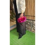 Aktarlife El Örgüsü Pullu Çanta - ortaboy - 01P-Pembe