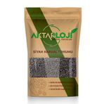 aktarloji 1 Kg Siyah Hardal Tohumu - Elenmiş, Temiz / Katkısız & Doğal