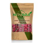 aktarloji 10 Gr Minik Gül Ve Yapraklı Vişne Renk Tomurcuk Gül Kurusu