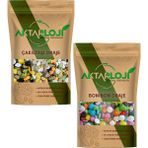 Aktarloji Çakıltaşı 1 kg + Bonibon Çikolata Draje 1 kg 2'li Set - 2 kg