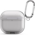 AktarMobile Airpods 4. Nesil Uyumlu Silikon Kılıf 3 Boyutlu Tasarım Renkli Kapak 3D Koruyucu Kulaklık Kılıfı - Şeffaf