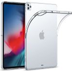 AktarMobile Apple iPad Pro 12.9 2021 5. Nesil Kılıf Silikon Tablet Kılıfı Esnek Tpu Kapak - Şeffaf