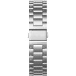 AktarMobile Apple Watch 10 / 11 42 mm Uyumlu Metal Kordon Paslanmaz Çelik Baklalı Model Kayış - Gümüş - Apple Watch 10/11 42 mm