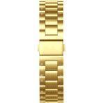 AktarMobile Apple Watch 7 6 Se 5 4 3 2 1 - 42 / 44 / 45 mm Uyumlu Metal Kordon Premium Paslanmaz Çelik Kayış - 42 - 44 mm - Gold