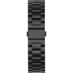 AktarMobile Apple Watch 7 6 Se 5 4 3 2 1 - 42 / 44 / 45 mm Uyumlu Metal Kordon Premium Paslanmaz Çelik Kayış - 42 - 44 mm - Siyah