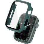 AktarMobile Apple Watch 8 45 mm Uyumlu Ekran Koruyucu Kasa Koruma Full Body Gard Tüm Gövde Koruyucu Tam Koruma - 8 - 45 mm - Koyu Yeşil