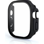 AktarMobile Apple Watch Ultra 49 mm Uyumlu Cam Ekran Koruyucu Kasa Koruma Full Body Tüm Gövde Darbe Emici - Siyah