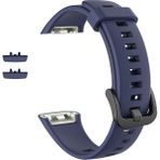Aktarmobile Huawei Band 6 Silikon Kordon Premium Spor Kayış - Tam Uyumlu Pim Tasarımı - 14 Renk - Lacivert