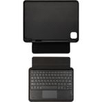 AktarMobile iPad Pro 12.9 4. 5. 6. Nesil Uyumlu Klavyeli Kılıf Standlı Bluetooth Klavye Trackpad Keyboard - Siyah