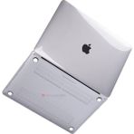 AktarMobile MacBook Pro 13 M2 2022 Kılıf Koruyucu Kapak 13.3" Uyumlu Şeffaf Parlak Tasarım Hava Kanallı - Pro 13 M2 - A2686 - Parlak Şeffaf