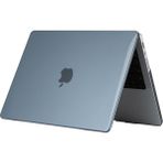 AktarMobile MacBook Pro 14 M3 / M4 / M5 Kılıf Koruyucu Kapak 14.2" A3434 / A3112 / A3185 / A3401 / A2992 / A2918 Uyumlu Şeffaf Parlak Hava Kanallı - Parlak Lacivert - Pro 14 M3/M4/M5