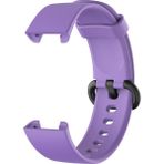 AktarMobile Mi Watch Lite Watch Silikon Kordon Premium Spor Kayış - 10 Renk - Lila