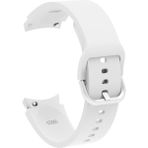 AktarMobile Samsung Galaxy Watch 6 Classic 43 / 47 mm Silikon Kordon Tam Uyumlu Pim Tasarımı Premium Spor Kayış - Galaxy Watch 6 Classic 43 47 mm - Beyaz