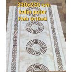 Aktarteks 320 X 230 Hazır Polar Halı Örtüsü Lastiksiz 6M2 İçin