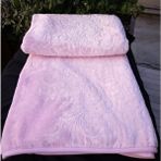 Aktarteks Outlet Battaniye Battalboy ağır ürün pudra renk - 220 x 240 cm - Pembe