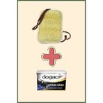 Aktarzane Kabak Lifi Kese El Geçmeli İpli Kare + Doğacı Çörekotu Zeytinyağlı Doğal Sabun 150gr Banyo Hamam Kesesi Spa Seti