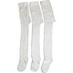 Aktaş Socks 3'lü Dantelli Külotlu Çorap - 7 - 9 Yaş - Krem