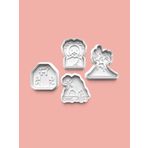 Aktastore Antik Çağı Kurabiye Kalıbı Ve Şeker Hamuru Kalıbı 4'Lü Set