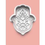 Aktastore Dekoratif Lotus Çiçekli Kurabiye Kalıbı Ve Şeker Hamuru Kalıbı