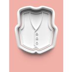 Aktastore Kıyafet Yelek Kurabiye Kalıbı Ve Şeker Hamuru Kalıbı 0385-3