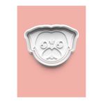 Aktastore Köpek Yüzü Kurabiye Kalıbı Ve Şeker Hamuru Kalıbı 0380-3