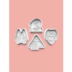 Aktastore Mısır Teması Kurabiye Kalıbı Ve Şeker Hamuru Kalıbı 4'Lü Set