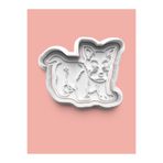 AKTASTORE Scottish Terrier Köpek Figürü Kurabiye Kalıbı Ve Şeker Hamuru Kalıbı 0323-scottish terrier