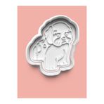 AKTASTORE Shih Tzu Köpek Figürü Kurabiye Kalıbı Ve Şeker Hamuru Kalıbı 0323-shih tzu