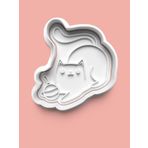 Aktastore Topaç Oynayan Kedi Figürü Kurabiye Kalıbı Ve Şeker Hamuru Kalıbı
