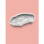 Aktastore Yarış Arabası Kurabiye Kalıbı Ve Şeker Hamuru Kalıbı 0420-1