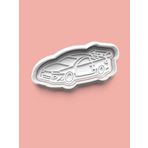 Aktastore Yarış Arabası Kurabiye Kalıbı Ve Şeker Hamuru Kalıbı 0420-4