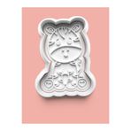 AKTASTORE Yavru Zebra Kurabiye Kalıbı Ve Şeker Hamuru Kalıbı 0616-7