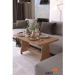 Aktehome Tekerlekli Orta Sehpa Atlantikçam