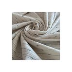 Akteks Pamuklu Dokuma Yeşil Simli Fantezi Kumaşı (160cm En) Tulum, Tunik, Yazlık Kıyafet, Elbise, Ev Tekstili