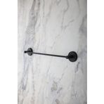 Aktel Banyo Siyah Uzun Havluluk