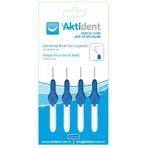 Aktident 3.0 mm 4 Adet Mavi Arayüz Fırçası
