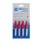 Aktident Pembe 0.40 mm 4'lü Arayüz Fırçası
