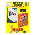 Aktif 2026 Tyt 5 Li Genel Deneme Kuvvet Serisi +Ens Tyt 3 Lü Simulator Genel Deneme Set