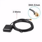Aktif GPS Anten 1575.42Mhz 28dBi Anten Güçlendirici Navigasyon