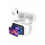 Aktif Gürültü Engelleyici Özellikli Dijital Dokunmatik Ekranlı Airpods Bluetooth Kulaklık - Beyaz