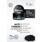 Aktif Karbon Diş Temizleme Tozu 50 Gr Extra Beyazlatıcı Diş Tozu + Nane Ad01