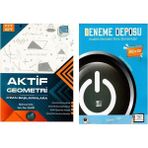Aktif Öğrenme Yayınları TYT AYT Geometri 0'dan Başlayanlara ve Deneme Deposu Analitik Geometri Konu Den Seti