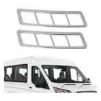 Aktif Oto Krom Ford Transit Van Havalandırma 2 Parça Paslanmaz Çelik 2019 >