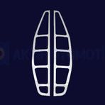 Aktif Otomotiv Fiat Doblo Krom 2 Parça 2000 2006 Stop Çerçevesi
