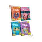 Aktivitelerle Keşfedelim Serisi - Okul Öncesi Zihinsel, Öğretici Aktivite Etkinlik - 4 Kitap