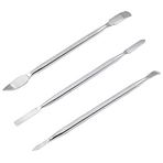 AKTOO 3 Adet Metal Spudger Çift Uçlu Açılan Pry Araçları, Dizüstü Bilgisayar, Tablet, iPhone, iPad, Cep Telefonu Diğer Mobil Cihazlar için Profesyonel Kaldırıcı Açma Spudger