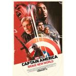 Aktüel Captain America Brave New World (2025) 0006 ( Folyo ) - Afiş - POSTER-1965 ( 50 cm x 70 cm )