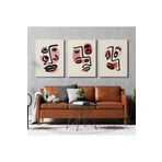 AKTÜEL POSTER Matisse - Boho - Art Deco - Soyut - Doğa ( 3 lü Çerçevesiz ) Poster - Afiş - Tablo KR2C00003