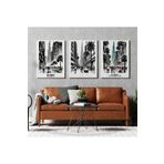 AKTÜEL POSTER Matisse - Boho - Art Deco - Soyut - Doğa ( 3 lü Çerçevesiz ) Poster - Afiş - Tablo KR2C00006