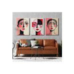 AKTÜEL POSTER Matisse - Boho - Art Deco - Soyut - Doğa ( 3 lü Çerçevesiz ) Poster - Afiş - Tablo KR2C00008